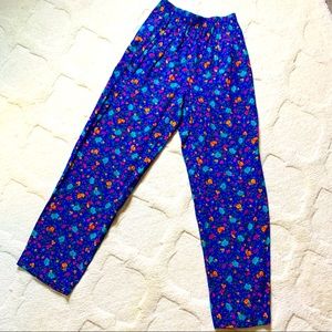 Vintage Liz Claiborne 100% silk high waist pants